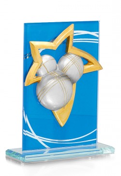 Trophée Personnalisé Applique 129-01-NJ