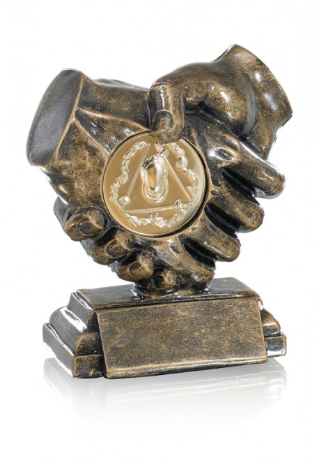 Trophée Amitié Personnalisé 52534-C