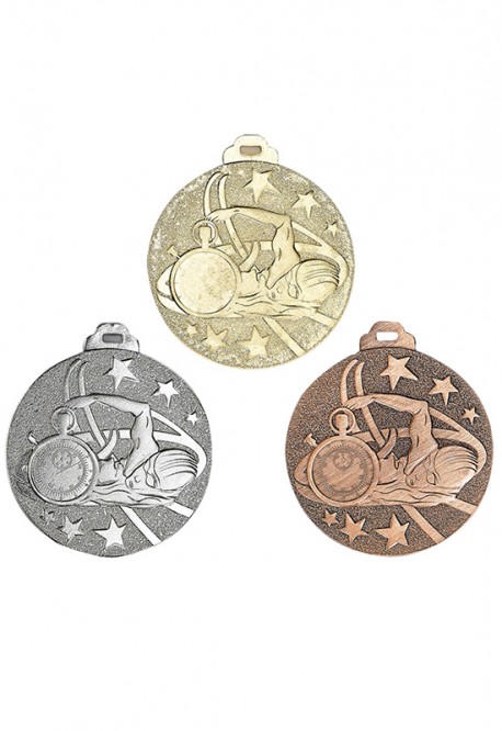 Médaille Ø 50 mm Natation  - NY08