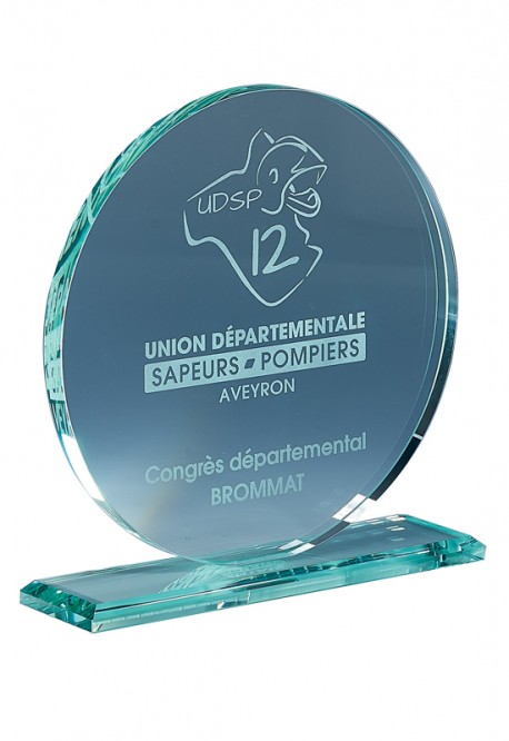 Trophée Verre Personnalisé 170-41-CLI