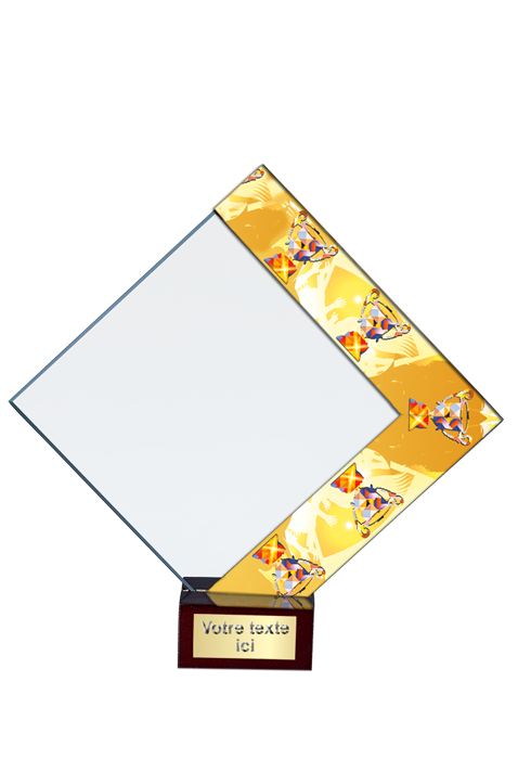 Trophée Personnalisé Applique 14108-MJ